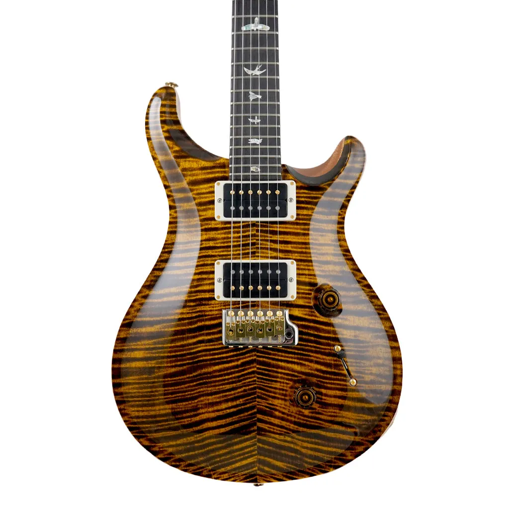 PRS Custom 24 - Pat Thin Neck - 10 Top Yellow Tiger