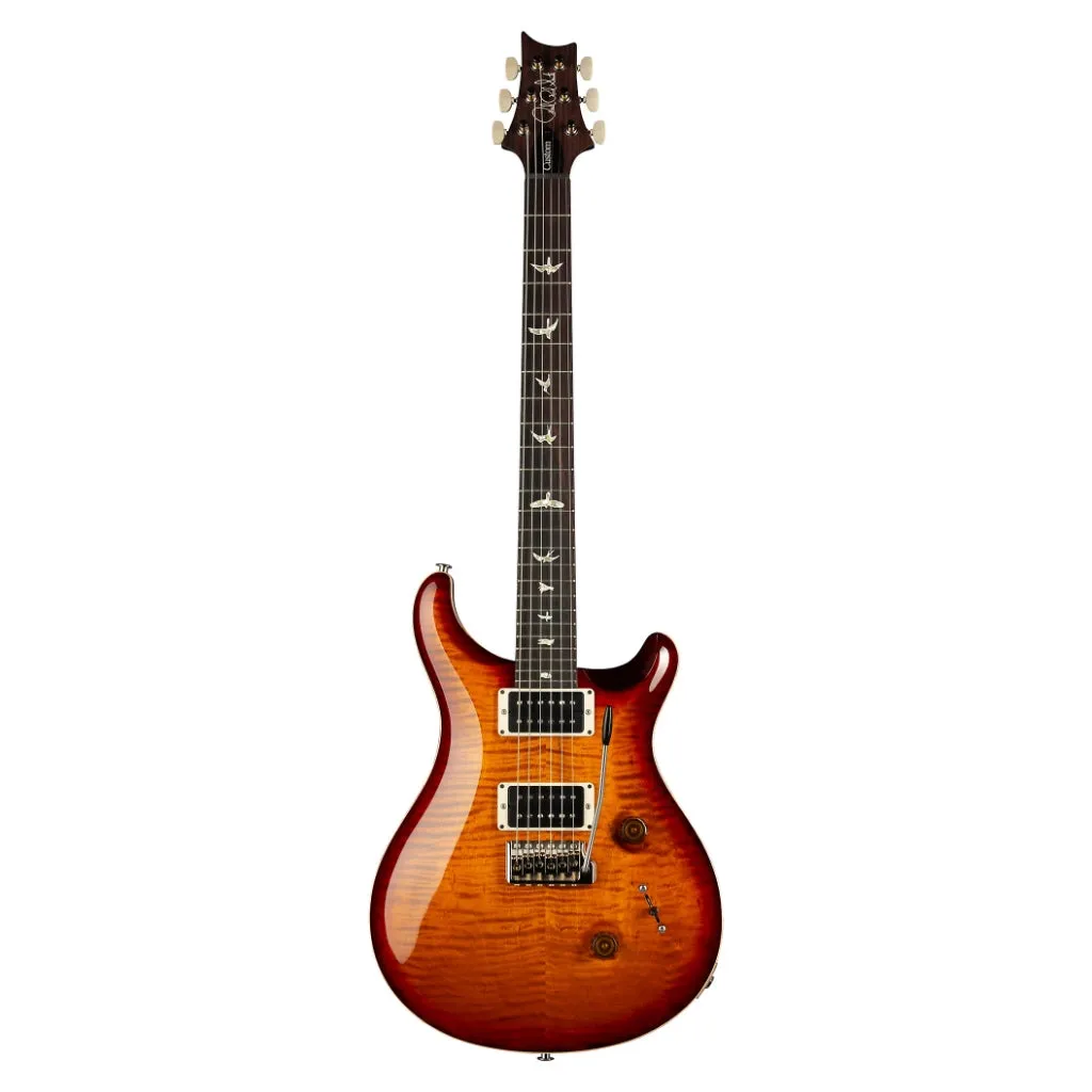 PRS Custom 24 Pattern Thin Electric Guitar - Dark Cherry Burst