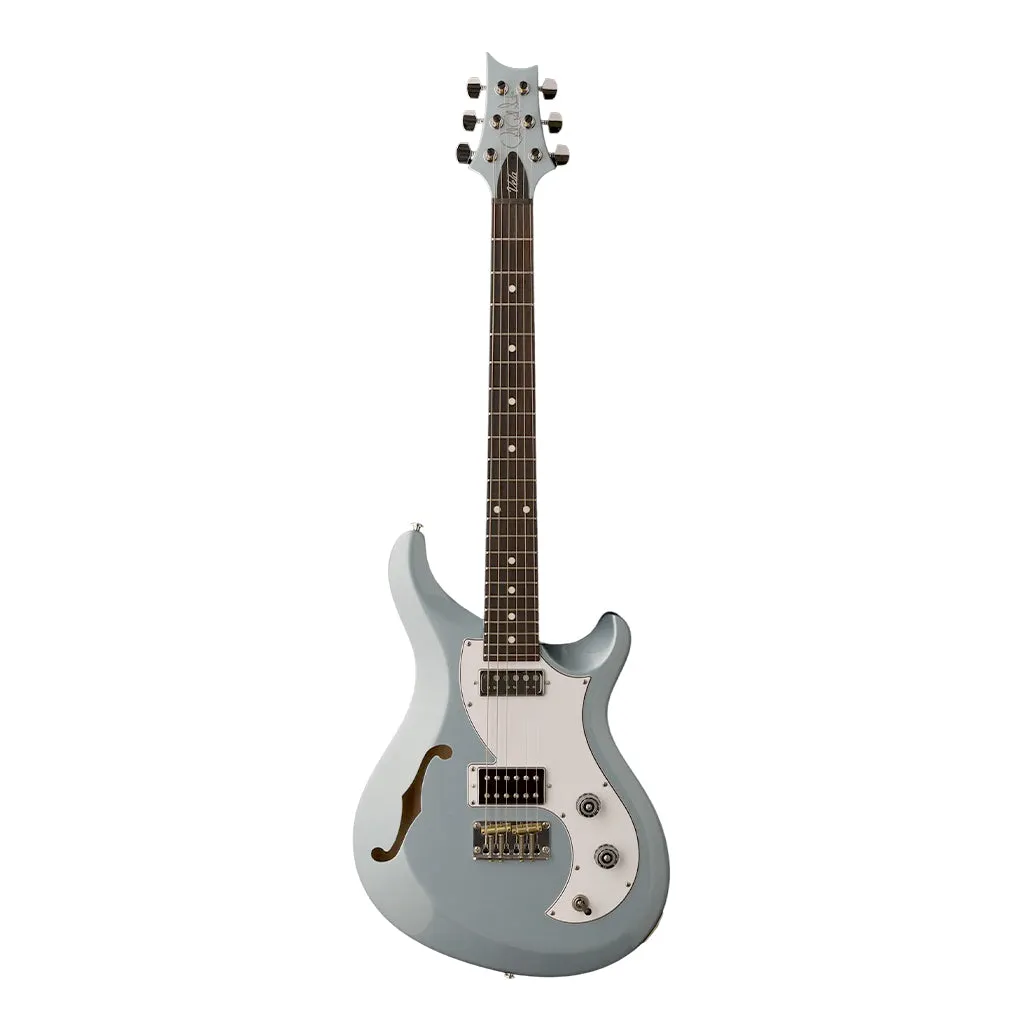 PRS S2 Vela Semi-Hollow - Frost Blue Metallic - Dot Inlay