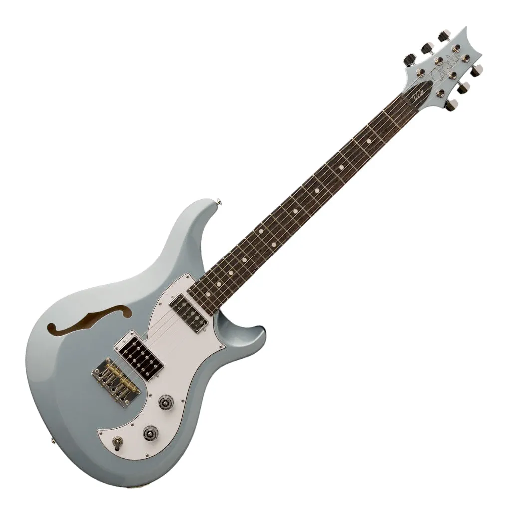 PRS S2 Vela Semi-Hollow - Frost Blue Metallic - Dot Inlay