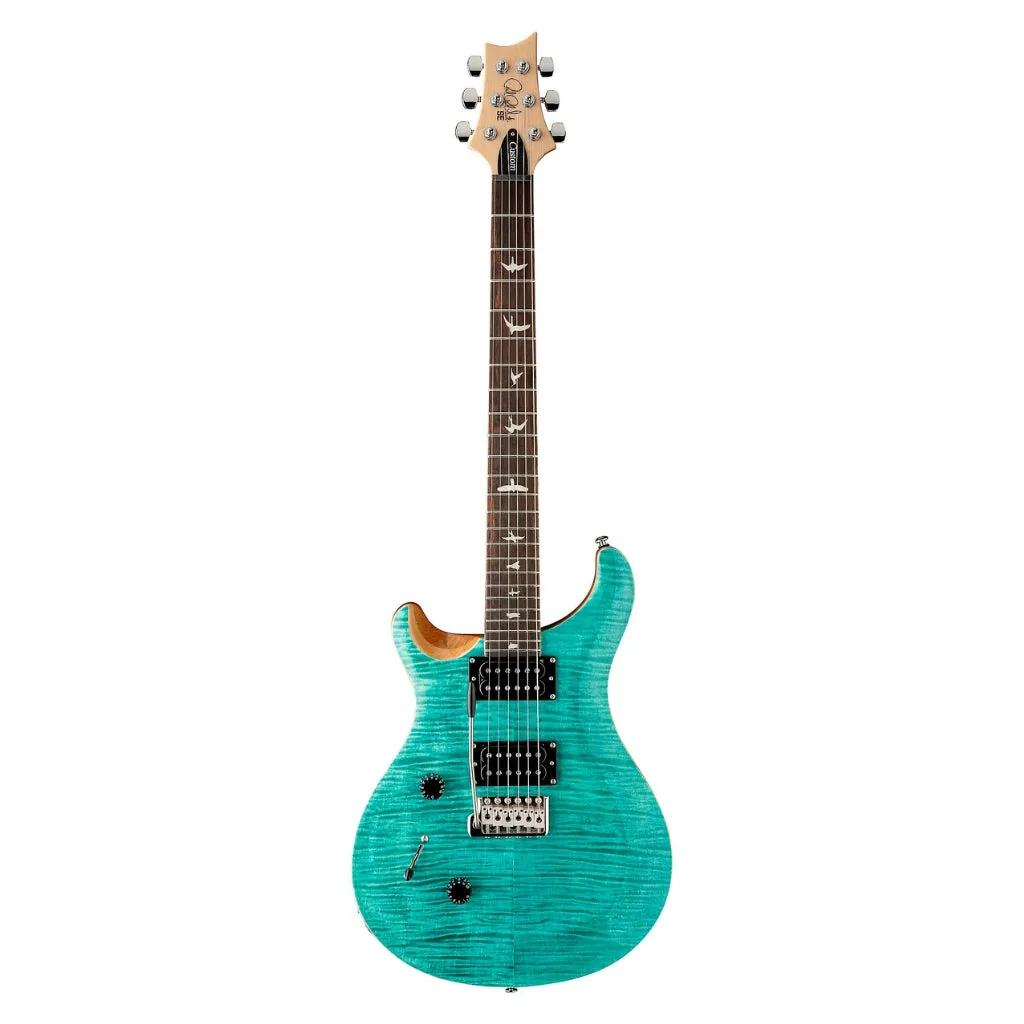 PRS SE Custom 24 Lefty Electric Guitar - Turquoise