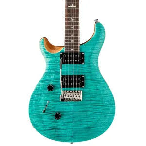 PRS SE Custom 24 Lefty Electric Guitar - Turquoise