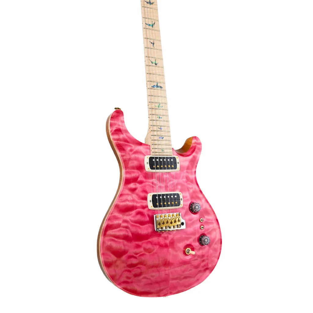 PRS Wood Library Custom 24 Maple Fingerboard - Bonnie Pink
