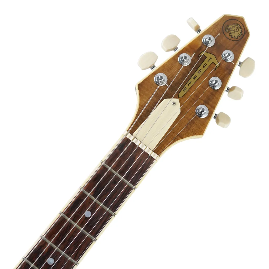 Rick Turner 2016 Model 1 C-LB  Deluxe Featherweight with Myrtle Wood Top and Western Red Cedar Body - Rare!