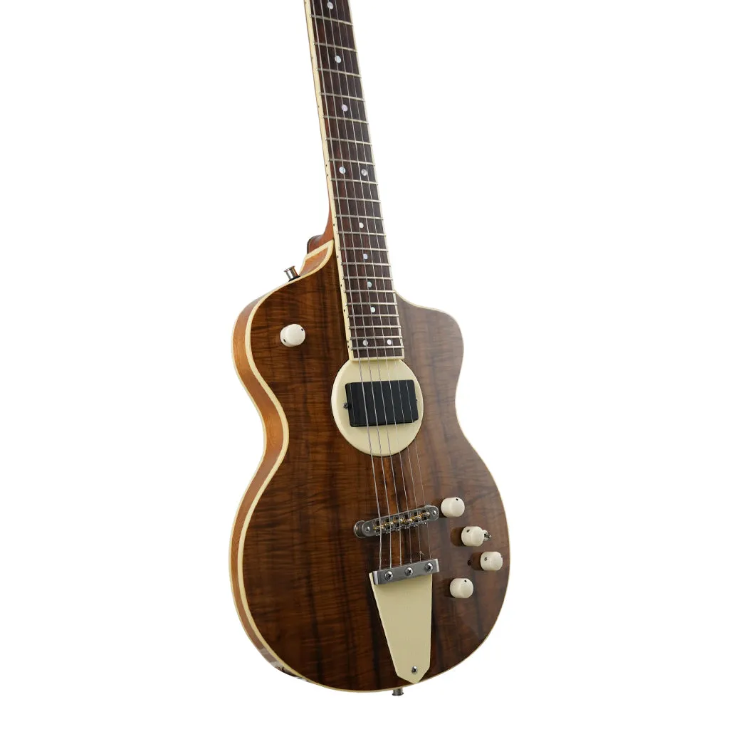 Rick Turner 2016 Model 1 C-LB  Deluxe Featherweight with Myrtle Wood Top and Western Red Cedar Body - Rare!