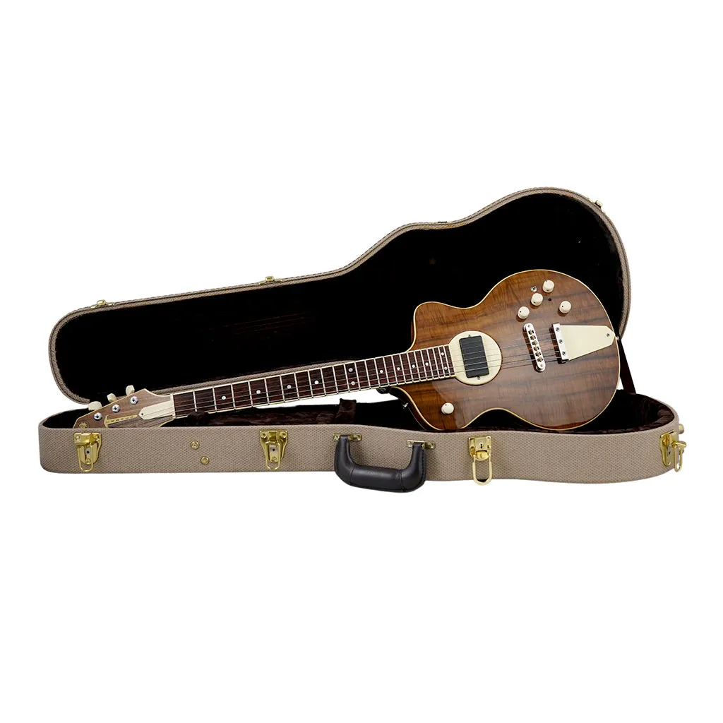 Rick Turner 2016 Model 1 C-LB  Deluxe Featherweight with Myrtle Wood Top and Western Red Cedar Body - Rare!