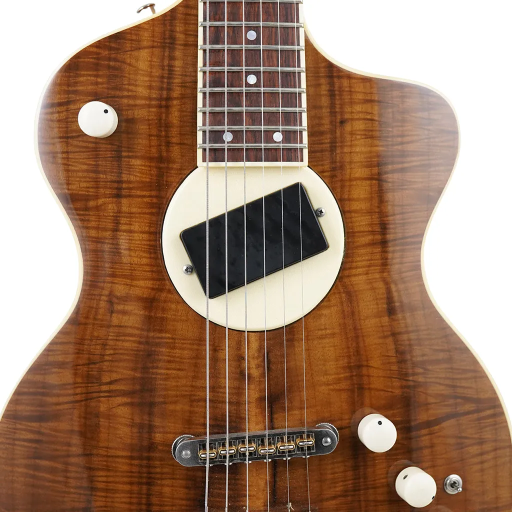 Rick Turner 2016 Model 1 C-LB  Deluxe Featherweight with Myrtle Wood Top and Western Red Cedar Body - Rare!