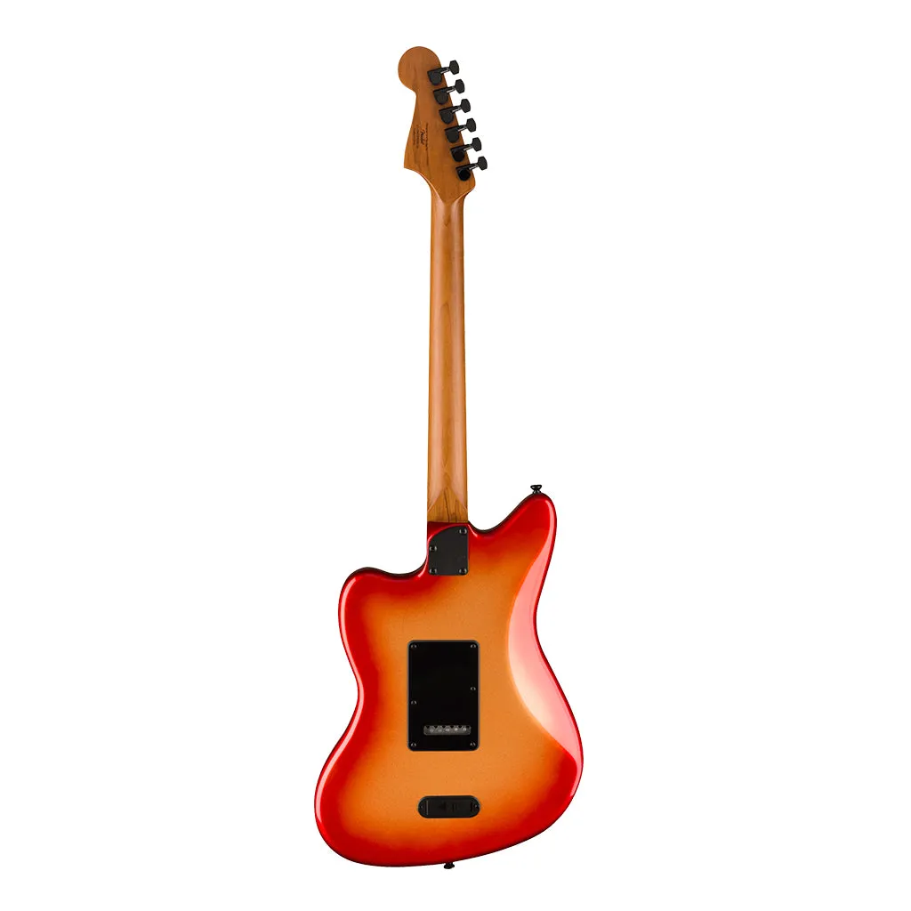 Squier Contemporary Active Jazzmaster HH, Laurel Fingerboard, Black Pickguard, Sunset Metallic