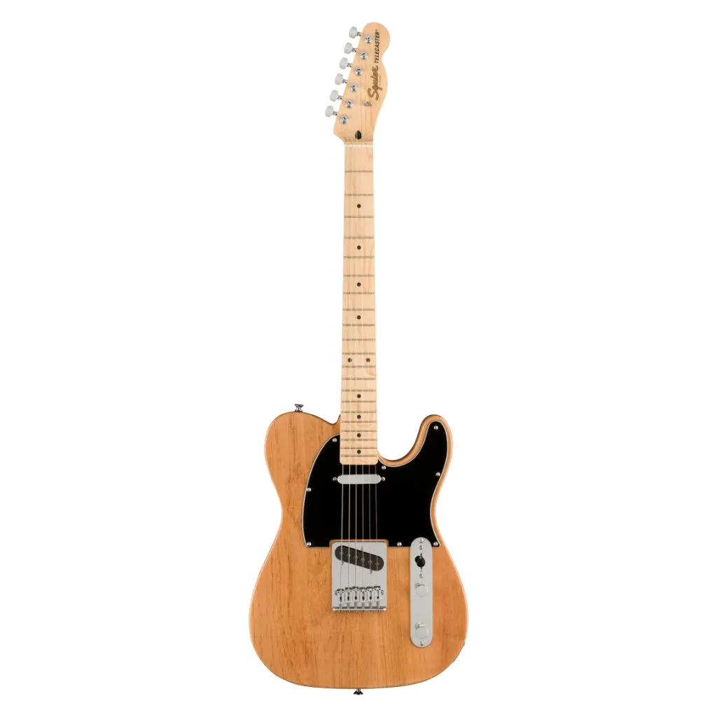 Squier  FSR Affinity Series Telecaster, Maple Fingerboard, Black Pickguard, Natural