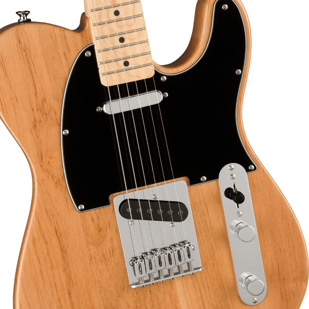 Squier  FSR Affinity Series Telecaster, Maple Fingerboard, Black Pickguard, Natural