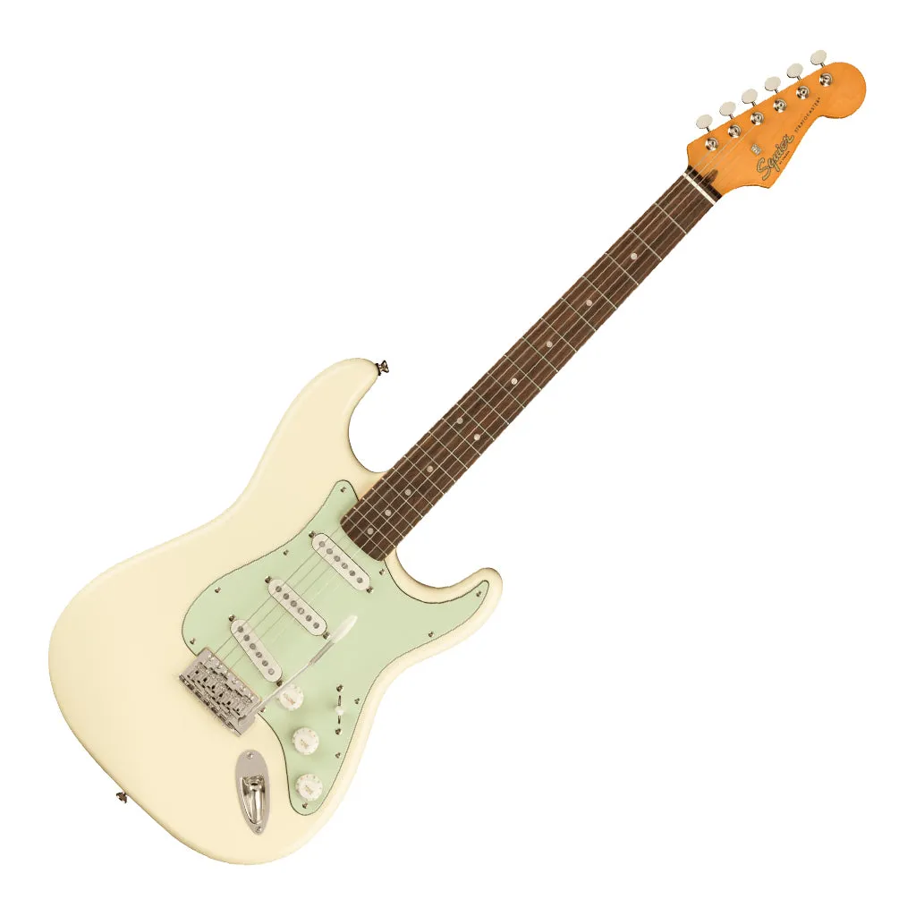 Squier FSR Classic Vibe '60s Stratocaster, Laurel Fingerboard, Mint Pickguard, Olympic White