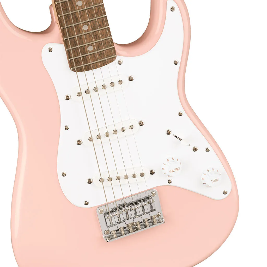 Squier - Mini Stratocaster - Laurel Fingerboard - Shell Pink