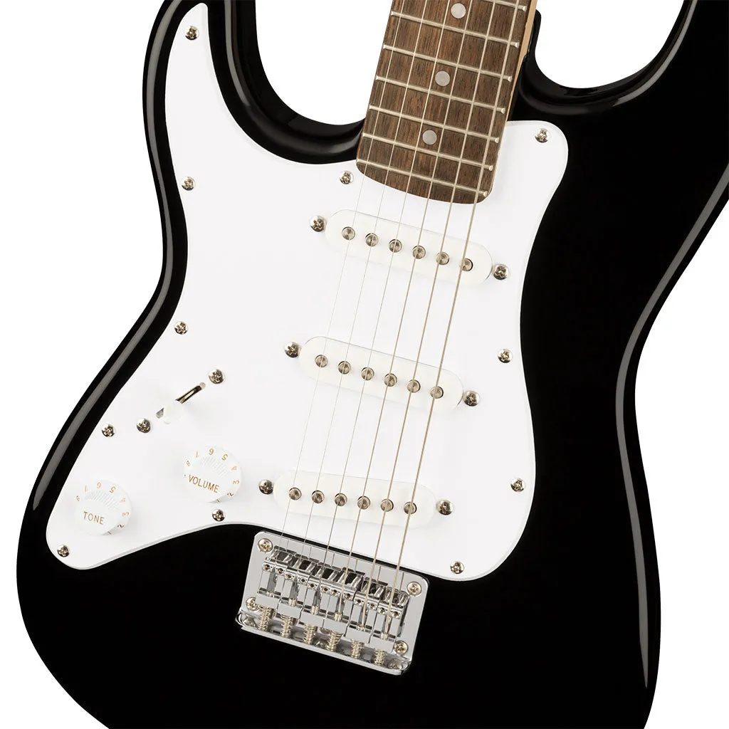 Squier - Mini Stratocaster Left-Handed - Laurel Fingerboard - Black