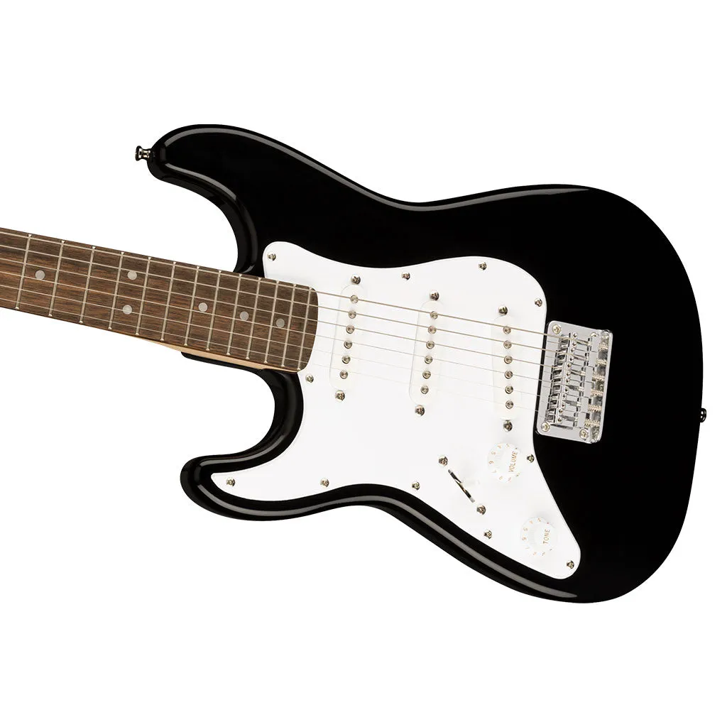 Squier - Mini Stratocaster Left-Handed - Laurel Fingerboard - Black