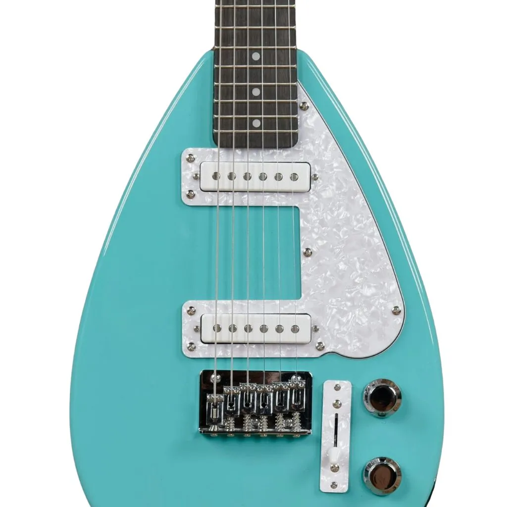 Vox MK3-MINI-AG Teardrop Guitar - Aqua Green