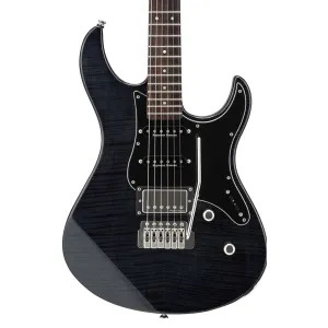 Yamaha PAC612VIIFM Pacifica Electric Guitar - Translucent Black