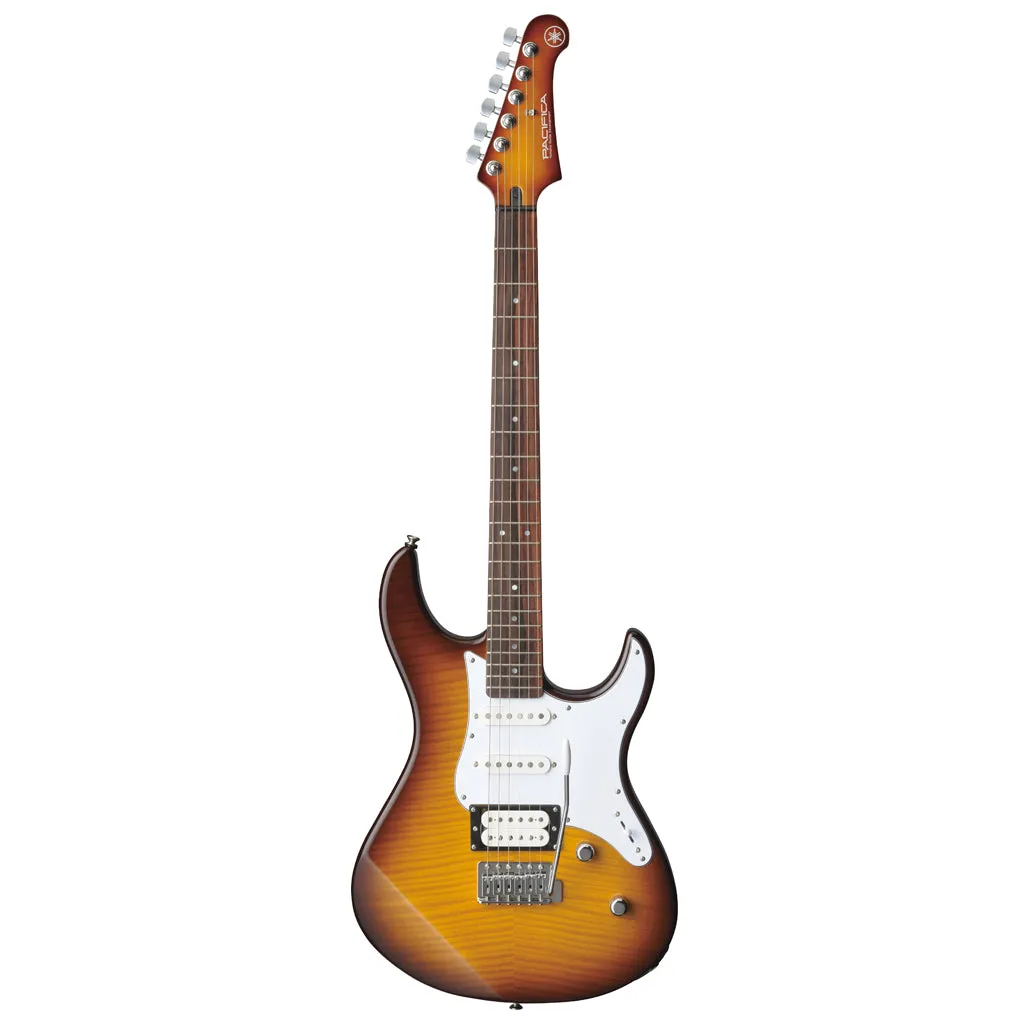 Yamaha Pacifica 212VFM Electric Guitar - Flamed Maple Tobacco Brown Sunburst